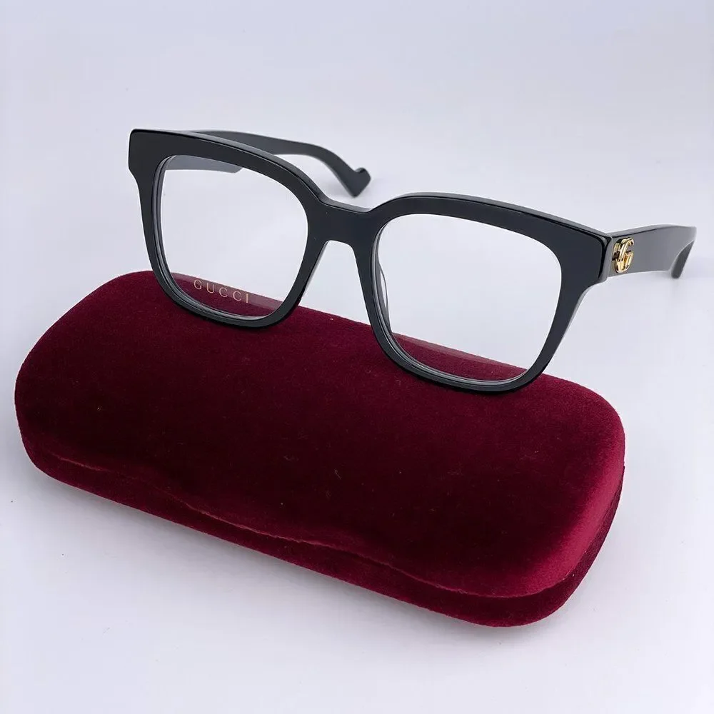 NEW Gucci GG0958O 004 Black Unisex Eyeglasses
